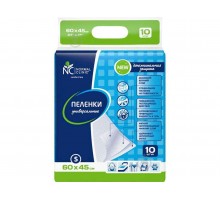 Пелюшки для дорослих S 60x45 см 10 шт ТМ NORMAL Clinic