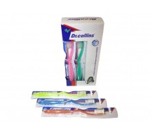 Зубна щітка 1шт А391 (колір в асортим) ТМ DR.COLLINS