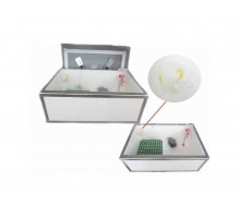 Міні-інкубатор (100 яєць) з ручним перев., метал.рамка/аналоговий рег. ТМ НАСЕДКА