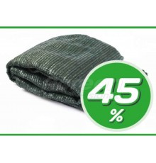 Сітка затінююча 45% зелена, в пакеті 4м х 10м ТМ AGREEN