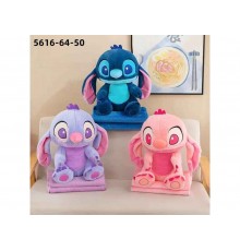 Плед-іграшка 120*160 Стіч арт.5616-64 синій ТМ КОЛОКО