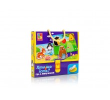 Гра настільна Хто що їсть? арт.VT1302-27 ТМ VLADI TOYS