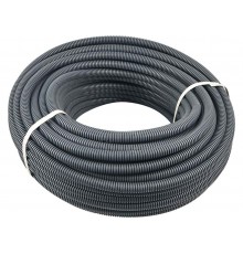 Труба гофрована 12/16, Light , сіра, 100м ТМ АСКО