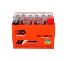 Акумулятор гелевий 12V 4А (114x71x88 помаранчевий, mod:YTX4L-BS) арт.A-809 ТМ OUTDO