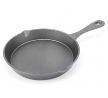 Сковорода з литою ручкою d=20см чавунна 35мм 204CFP ТМ А-ПЛЮС